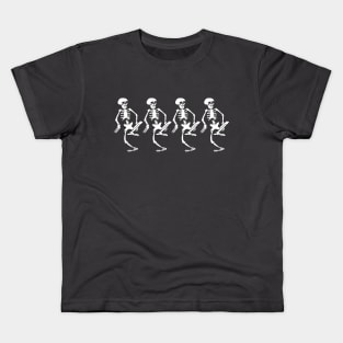 Skeleton Dance Kids T-Shirt